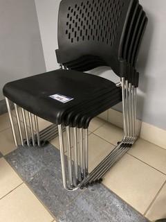 Qty Of (5) Stacking Chairs