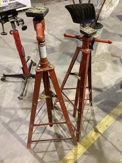 Qty Of (2) Norco Under Hoist Stands, 1-1/2 Ton Capacity