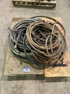 Pallet of Air line, Propane line and Industrial Garden Hose