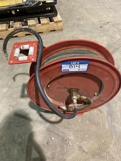 Lincoln Hose Reel with 3/8 Inch Air Hose
