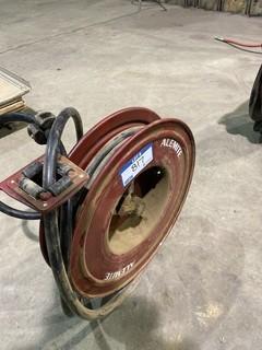 Alemite Hose Reel with 1/2 Inch Hose *Note: Used for Oil*