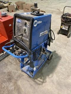 Millermatic 211 120 / 130V Wire Welder, auto Set with MVP, c/w with cart