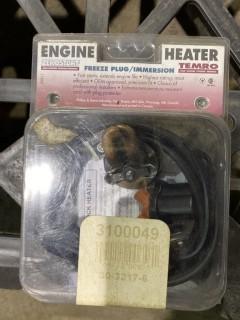 Qty Of (2) Engine Block Heaters, P/N 3100049 / 30-3217-6