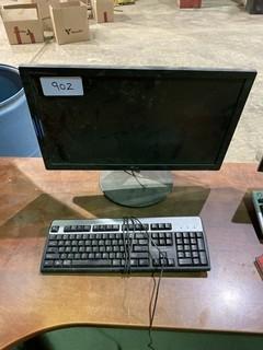 LG Monitor and Keyboard