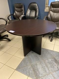Wood Round Table