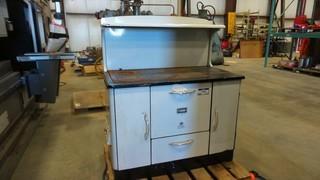 Antique Wood Stove, Converted to Natural Gas, McClary, (Royal Charm) *Located OSW2*