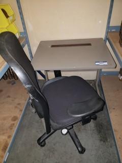24" X 30" Desk C/w Task Chair