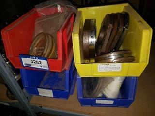 Qty Of Drill Head Shim Sets, (1) Cap, (4) Pistons And Adaptor Plates