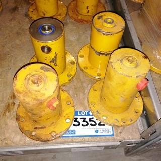 Qty Of (4) Hydraulic Cylinder Tie Rod Flanges