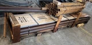 Qty Of Assorted Size Approx. 2 1/2in - 3 1/4in Diameter Drill Rod