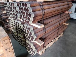 Qty Of 5ft Approx. 3in Diameter Drill Rod