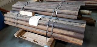 Qty Of Approx. 2 1/2in - 3 3/4in Diameter Drill Rod