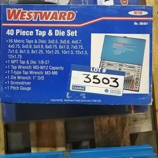 Westward Tap And Die Set