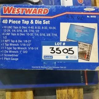 Westward Tap And Die Set