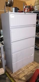 5-Drawer Filing Cabinet