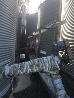 Bin Auger with Electric Motor