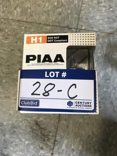 (2 Boxes) Piaa Light Bulbs, H1, (New)