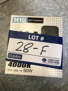 (2 Boxes) Piaa Light Bulbs, H10, (New)