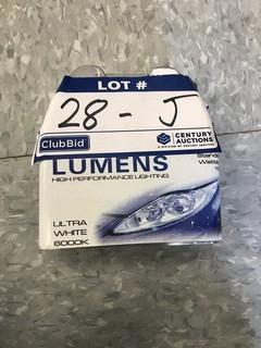 (1) Lumens Xemon H-13 Bulbs Super White