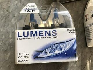 (3) Lumens H-1 Light Bulbs, (New)
