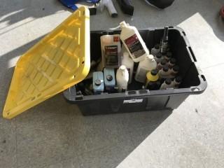 Quantity of Gas Line Antifreeze, Fuel Conditioners and De-Icers, c/w tote