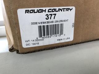 Rough Country Leveling Kit, Fits Dodge Ram 2500, 4 Wheel Drive, PN 377, (New)