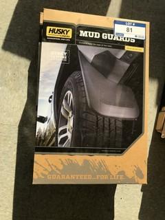 (2) Huskey Mud Guards, PN 56881 and 57881