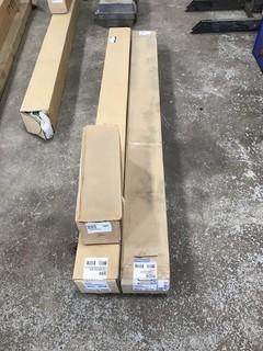 (3 Boxes) (2 Sets) of Running Boards, Universal Fit, (1) Set of Brackets, PN 39408766, 391878 and 391015