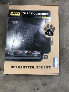 Huskey X-Act Contour Floor Mats Fits 2014-2015 Chev/GMC, PN 53211 and 2009-2013 F-150, PN 53311