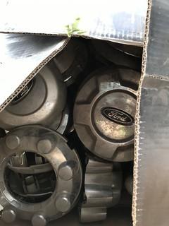 Box of Assorted Wheel Caps