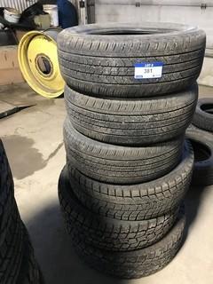 Quantity of Assorted 17in Tires