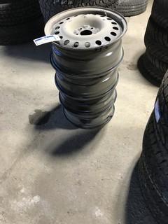 (4) 17 x 6 1/2 Steel Rims