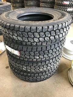  11R22.5 Tires, (New