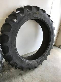 Single 12.4-38 Tire