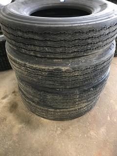 (4) 11R22.5 Tires