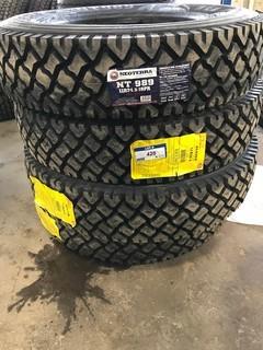 (4) 11R24.5 Tires