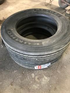 Set of 285/75R24.5 Tires