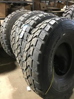 (4) 14.00R20 Tires