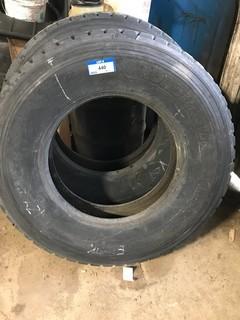 Set of 12R24.5 Tires