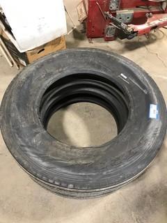 Set of 11R24.5 Large Radial Tires