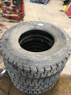 (4) 11R22.5 Tires