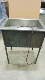 Single Pan Electric Steam Table 