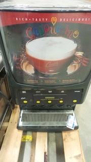 Curtis Countertop Vanilla/Cappuccino Hot Beverage Dispenser, Model#PCGT5C300