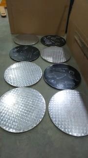 16 Pieces Of 24" Round Stainless Steel Table top