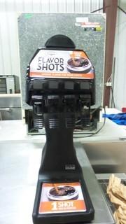 Flavour Shot Polycarbonate Creamer Dispenser, With 4 Dispensing Handles