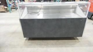 72" x 48" Grab & Go Display Cooler, (No Plate)