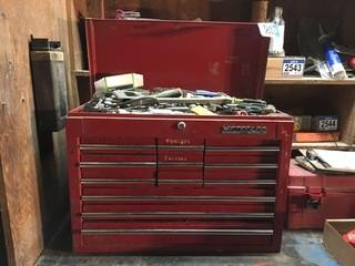 Tool Chest c/w Assorted Hand Tools. 