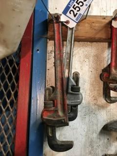 18" & 14" Pipe Wrenches. 