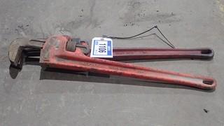 Qty Of (2) 24" Ridgid Pipe Wrenches