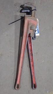 Qty Of (2) 24" Pipe Wrenches